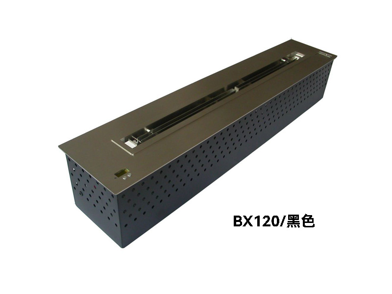 AFire嵌入式酒精壁炉BX120【黑色】